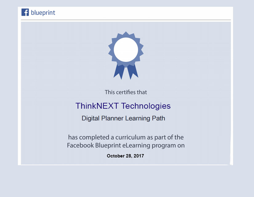 Fb Blueprint Certificate