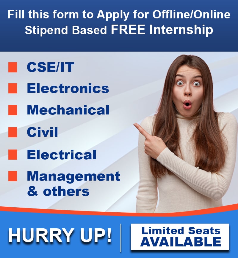 Stipend Based Free Internship